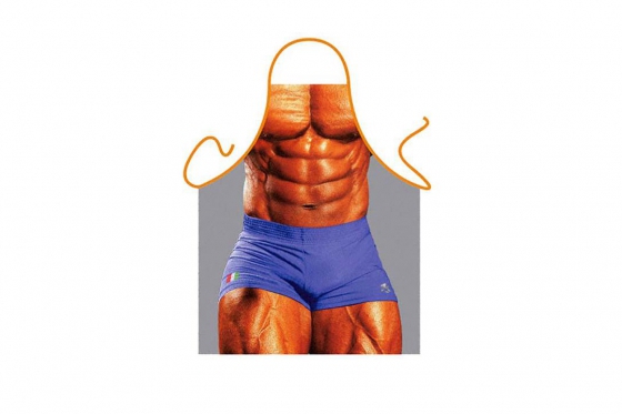 Grillschürze - Bodybuilder  