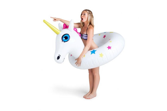 Bouée gonflable - Licorne géante, Ø 1.3m  