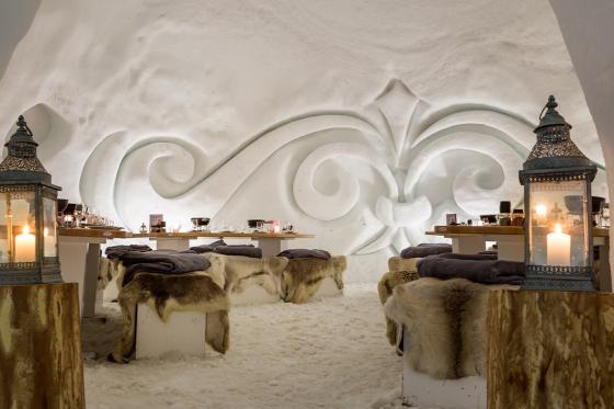 Fondue dans un igloo - pour 1 personne  