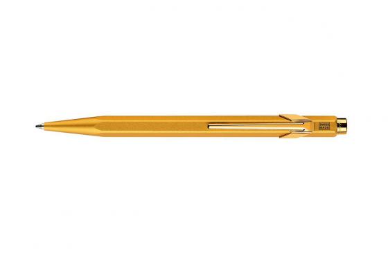 Stylo bille Caran d'Ache avec étui - avec gravure - 849Goldbar  3 