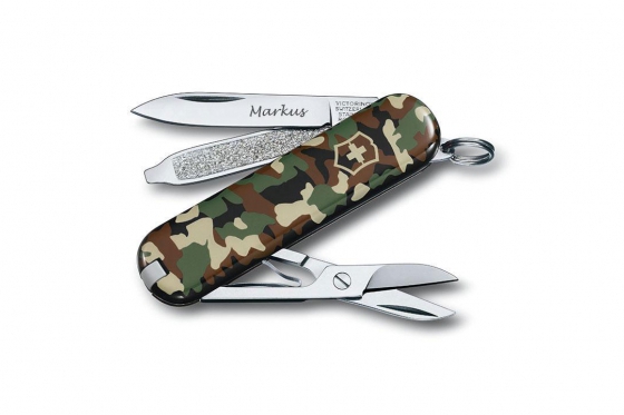 Victorinox Taschenmesser - Classic SD Camouflage - mit Gravur  