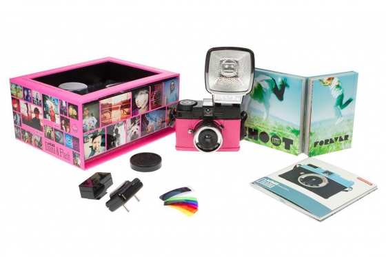 Lomo Diana Mini & Flash - Film Kamera, Sonderedition Pink 3 