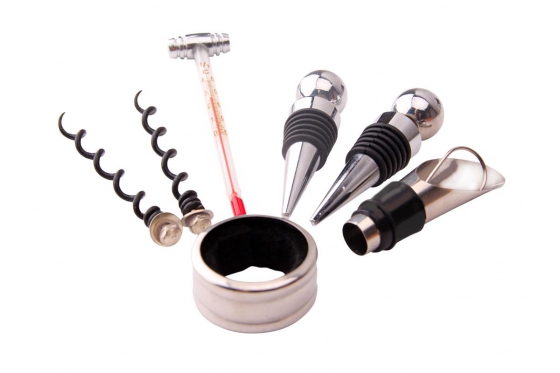 Wein Accessoire-Set - 9-teilig, personalisierbar 4 