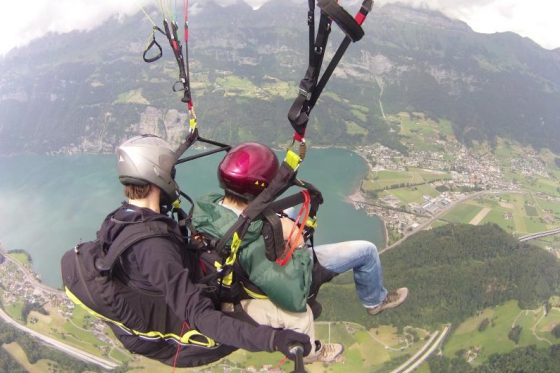 Gleitschirm Tandemflug - für 1 Person  