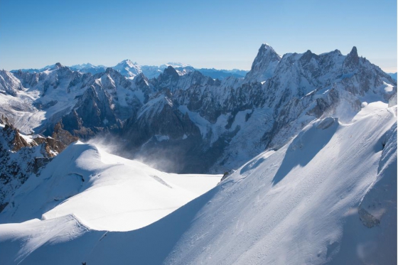 Flug über den Mont Blanc - Abflug in Epagny, Flugdauer ca. 90 Minuten  