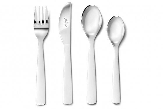 Kinderbesteck Edelstahl - Personalisierbar 1 