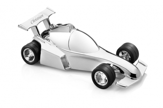 Spardose Rennauto - Personalisierbar  