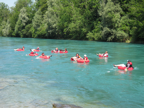 Descente de rivière en bouée - 3 heures sur l'Aar 3 
