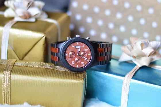 Bambuu Holzuhr - The Rad Chrono Red 3 