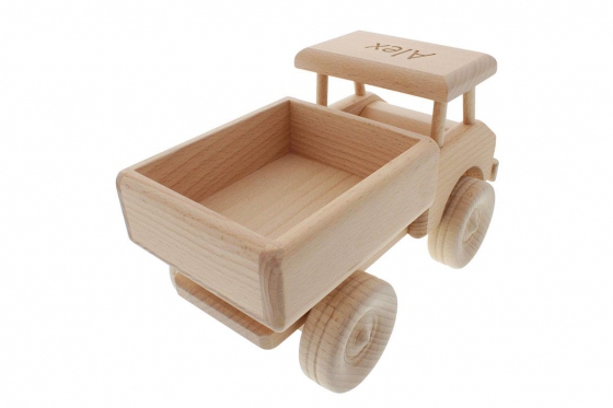 Camion en bois - personnalisable 2 