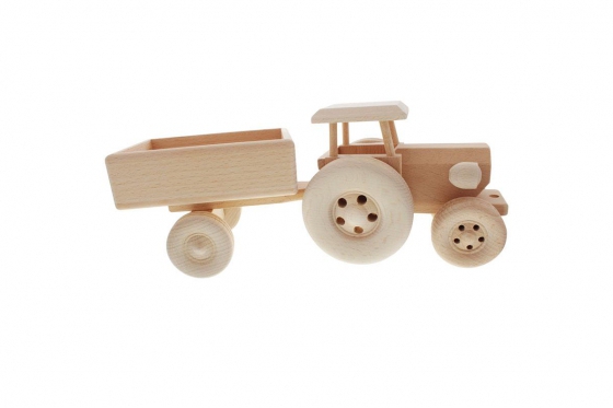 Tracteur avec remorque - avec gravure 3 