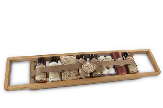 Set bien-être Oasis - inclus: planche en bois 2 