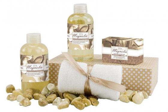 Set bien-être Magnolia Spa - 4 pièces  