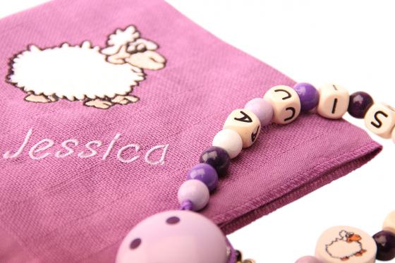 Patte et attache-lolette - personnalisable 1 