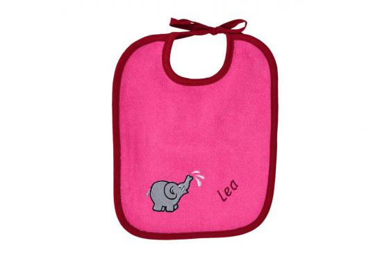 Baby Lätzchen Elefant - personalisierbar  