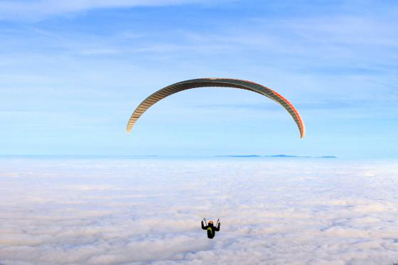 Tandemflug über den Jura - Für eine Person, 15 min Flug  mit Erinnerungsvideo 3 