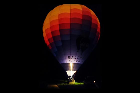 Vol de nuit en montgolfière - Pour 2 personnes, le matin 2 
