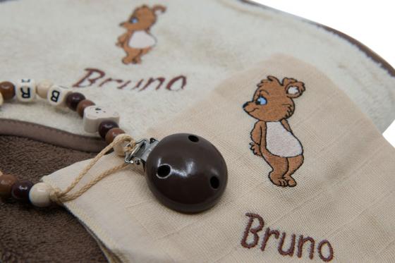 Geschenkset Bär - personalisierbar, 3-teilig 1 