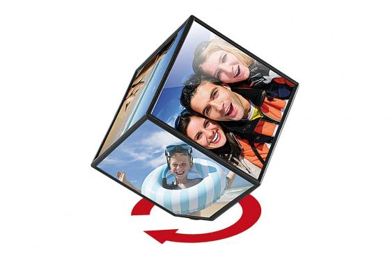 Fotowürfel - für 6 Fotos  