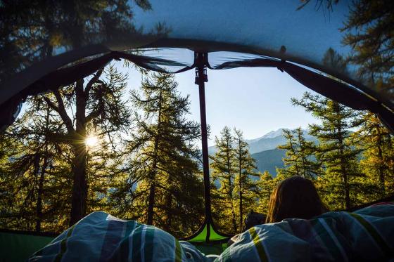 Nuit suspendue dans les arbres - pour 2 personnes 4 