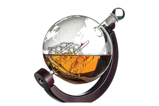 Set Carafe Globe - incl. 2 verres à whisky 3 
