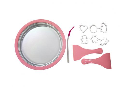 Plaque à crèmes glacées - avec spatule et formes  1 