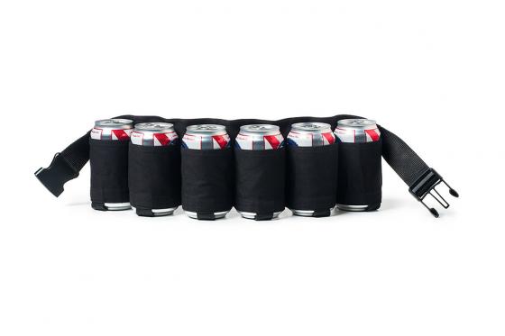 Ceinture à bière - pour 6 canettes de bière  