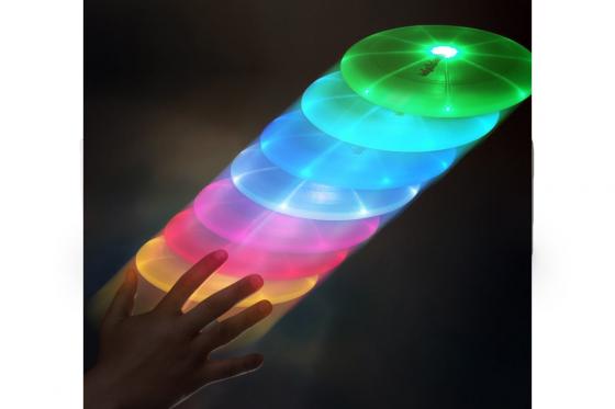 LED Frisbee - changement de couleur automatique  