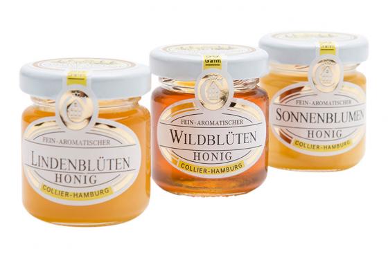 Honigtürmchen - mit 3 Honigsorten   