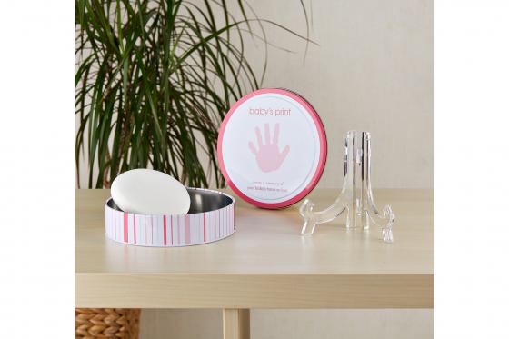 Handabdruck Set - Memory, pink 2 