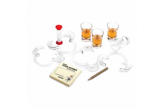 Trinkspiel Words - mit Mundklammern 2 