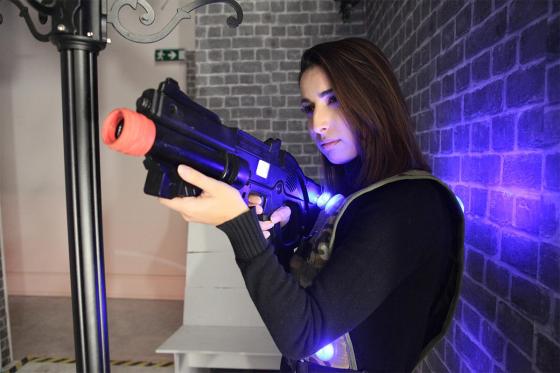 Escape Room & Laser Game - session de 60 minutes de jeu, pour 1 personne  