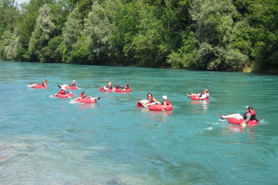 Descente de rivière en bouée - 3 heures sur l'Aar, pour 2 personnes 3 