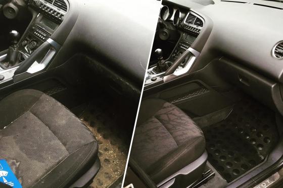 Lavage d'auto professionnel - Nettoyage intérieur d'une heure pour catégorie 