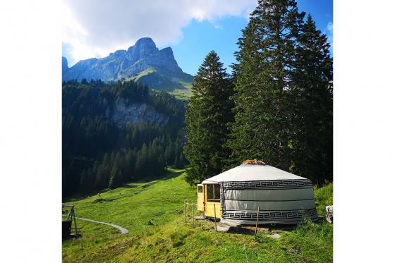 Yourte au coeur des montagnes  - 1 nuit pour 2 personnes 1 