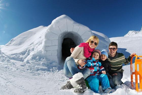 Igloo familial - Pour 2 adultes et 1 enfant 1 