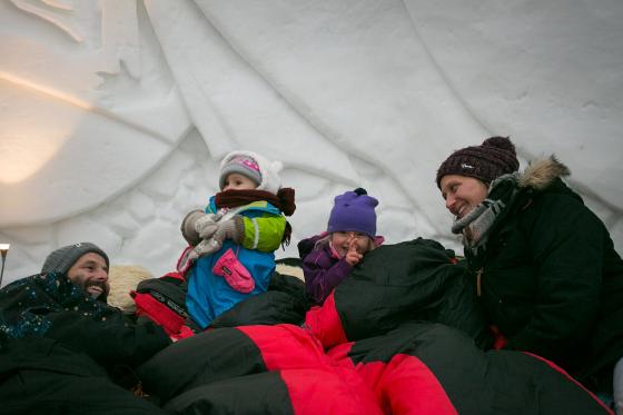 Igloo familial - Pour 2 adultes et 1 enfant 3 