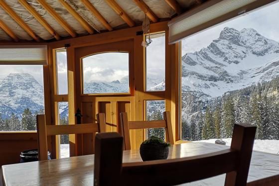 Jurten Übernachtung - 1 Nacht in der 5 Billionen Sterne Panorama Jurte | 3 Personen 16 