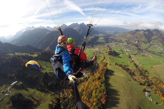 Vol en Parapente Biplace - Vol premium - Région de la Gruyère  