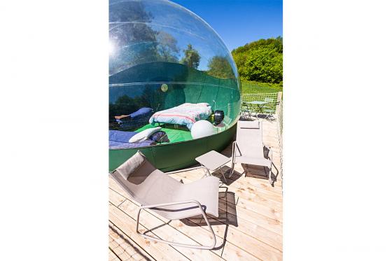Nuit insolite dans une bulle - 1 nuit la tête dans les étoiles pour 2 personnes avec petit déjeuner  2 