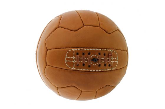 Ballon de foot rétro en cuir - Personnalisable 2 