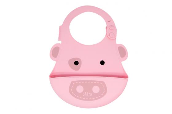 Bavoir - Pokey le petit cochon - Personnalisable  