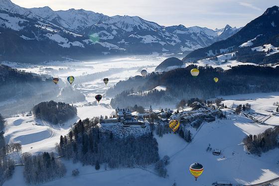 Panorama alpin en montgolfière - environ 1h50 de vol, 3'000 mètres d'altitude 2 