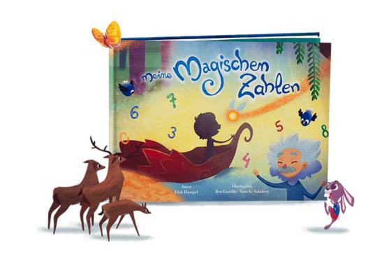 Personalisiertes Kinderbuch - Meine magischen Zahlen  