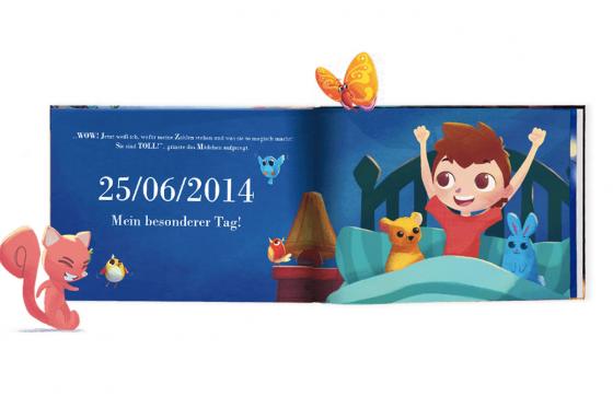 Personalisiertes Kinderbuch - Meine magischen Zahlen 4 