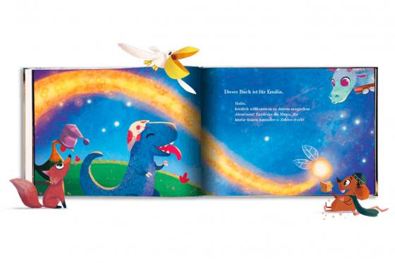 Personalisiertes Kinderbuch - Meine magischen Zahlen 6 