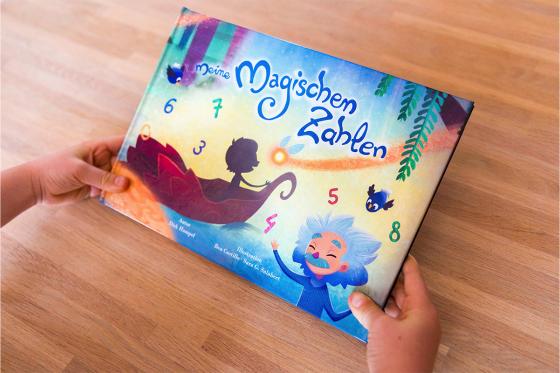 Personalisiertes Kinderbuch - Meine magischen Zahlen 7 