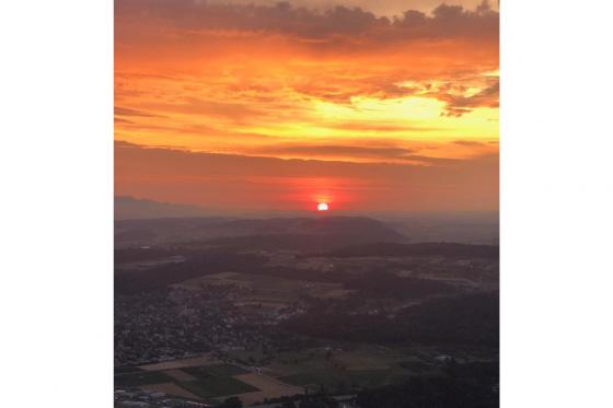Lever du soleil en montgolfière - environ 2h50 de vol 5 