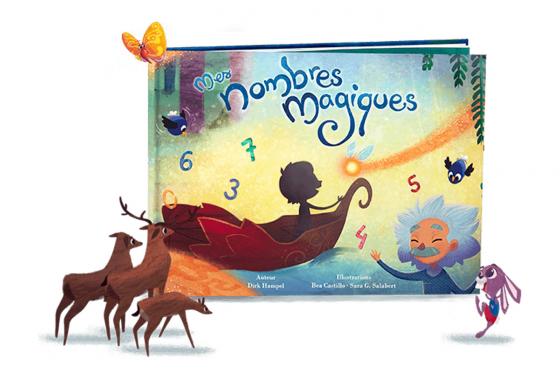 Livre personnalisé pour enfant  - Mes nombres magiques   