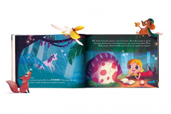 Livre personnalisé pour enfant  - Mes nombres magiques  4 